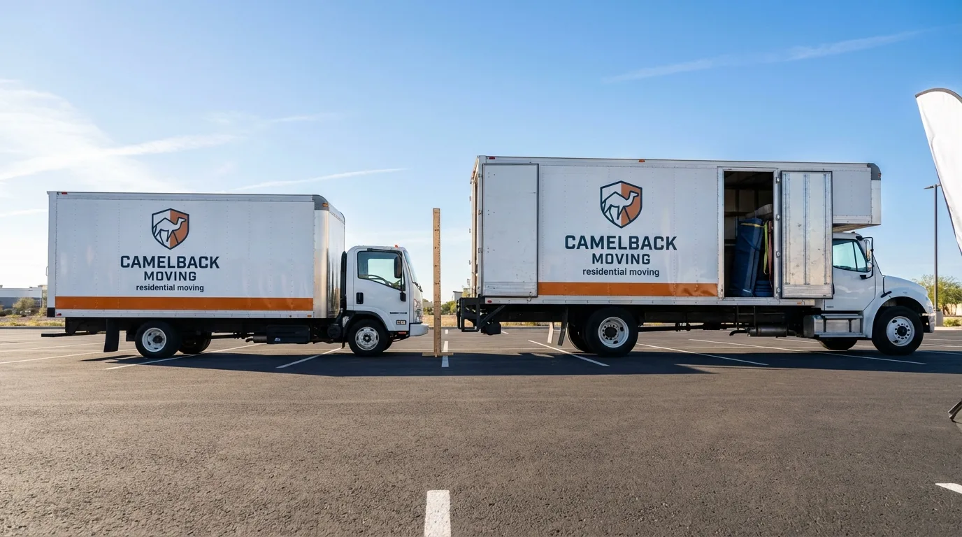 Moving truck size capacity guide in East Islip